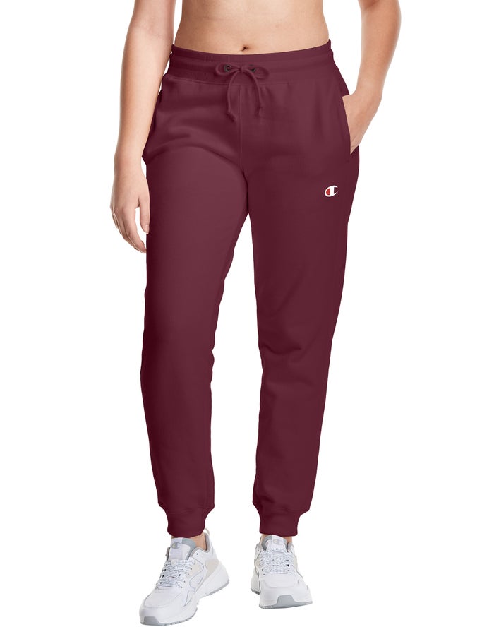 Champion Joggingbroek Dames - DonkerRood - Reverse Weave ( 042578-ECH )